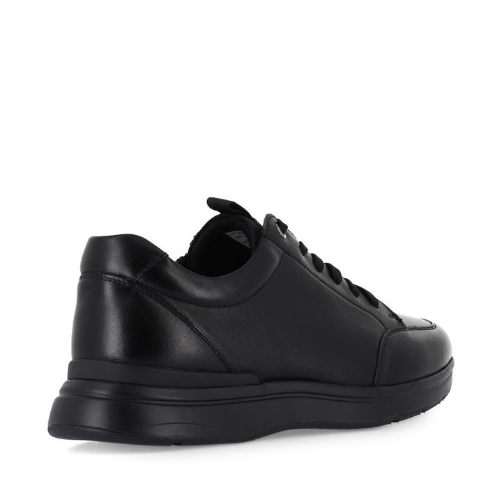 COMMUTER II - BLACK LEATHER