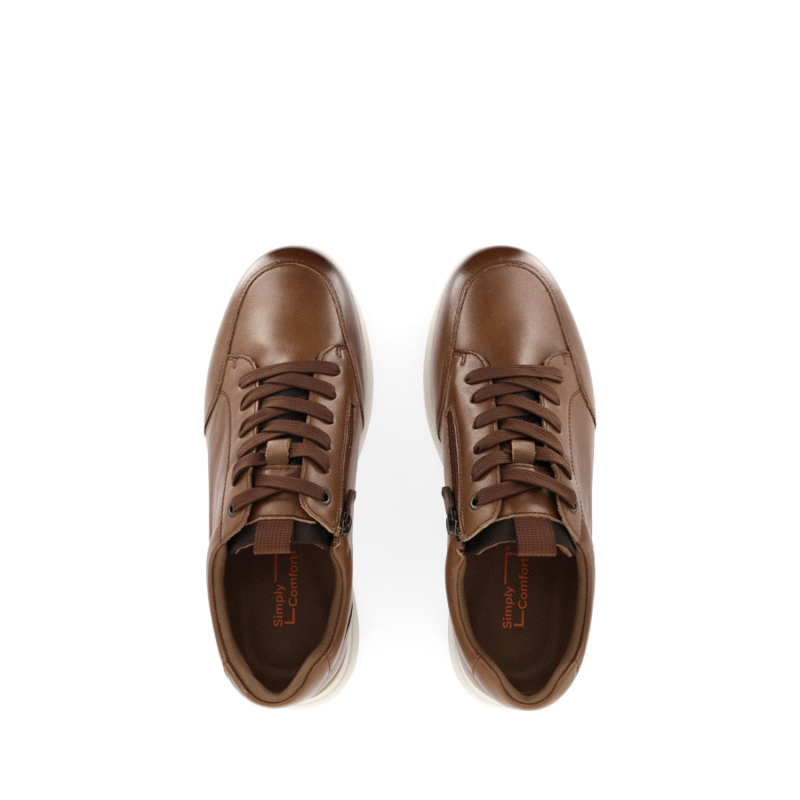 COMMUTER II - BROWN LEATHER