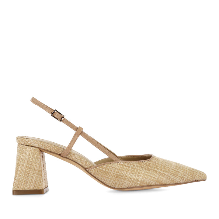 YASMINE - ALMOND NATURAL RAFFIA