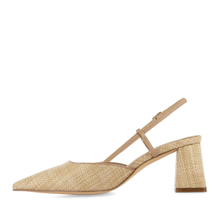 YASMINE - ALMOND NATURAL RAFFIA