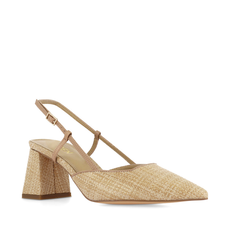 YASMINE - ALMOND NATURAL RAFFIA