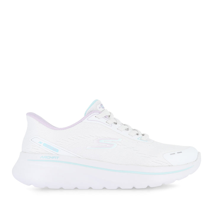 GO WALK ARCH FIT N-JOY - WHITE/LAVENDER