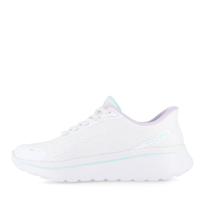 GO WALK ARCH FIT N-JOY - WHITE/LAVENDER