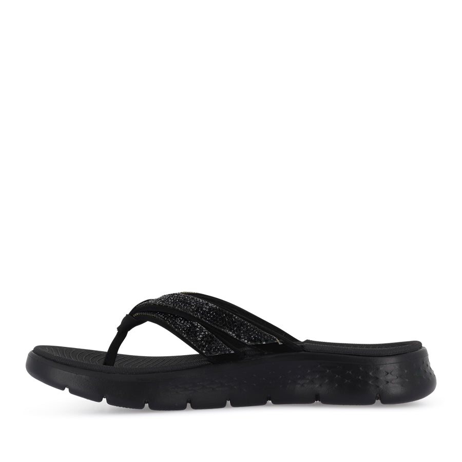 GO WALK FLEX SANDAL-LINDSEY - BLACK