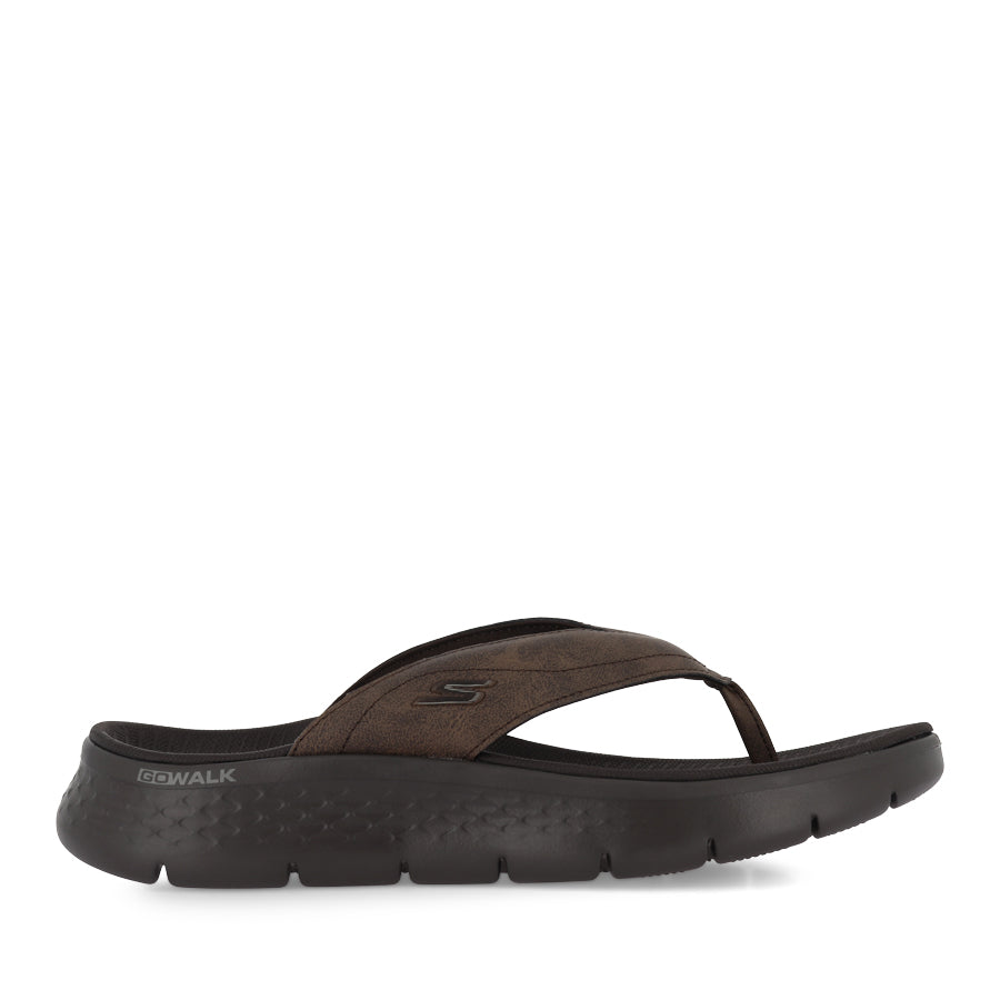 GO WALK FLEX SANDAL-VALLEJO - BROWN BLACK