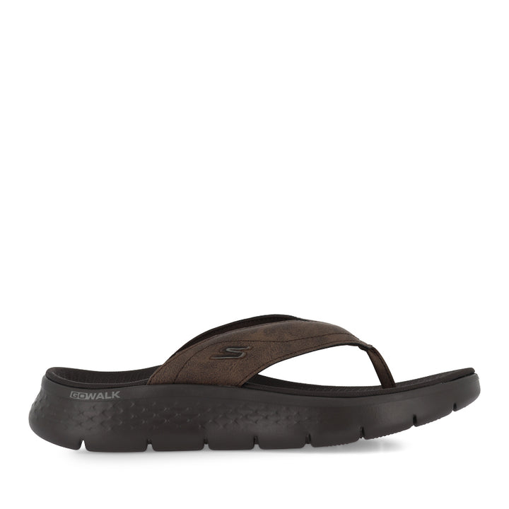 GO WALK FLEX SANDAL-VALLEJO - BROWN BLACK