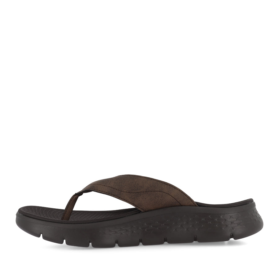 GO WALK FLEX SANDAL-VALLEJO - BROWN BLACK