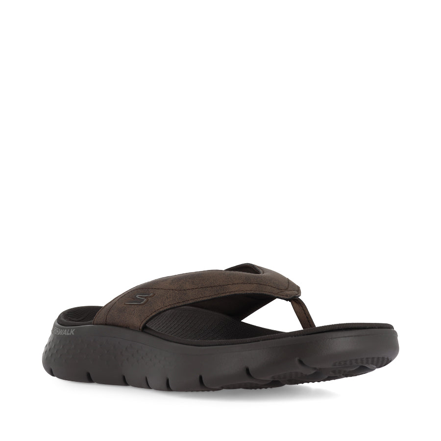 GO WALK FLEX SANDAL-VALLEJO - BROWN BLACK