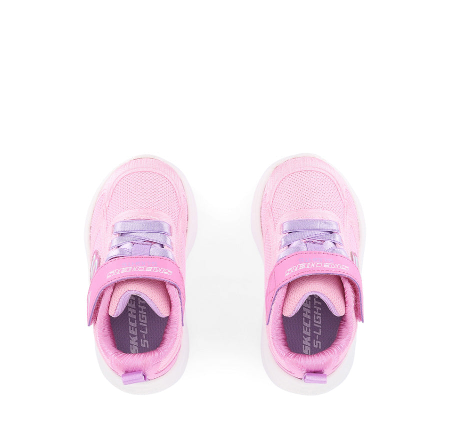 SOLA GLOW 2.0-DAZZLE STEPS INFANT - PINK/LAVENDER