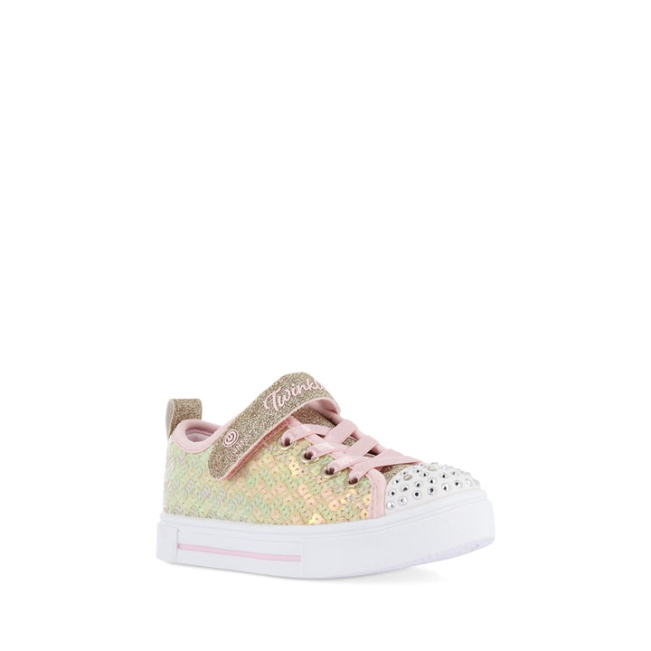 TWINKLE SPARKS-SEQUIN PARTY KIDS - GOLD PINK MULTI