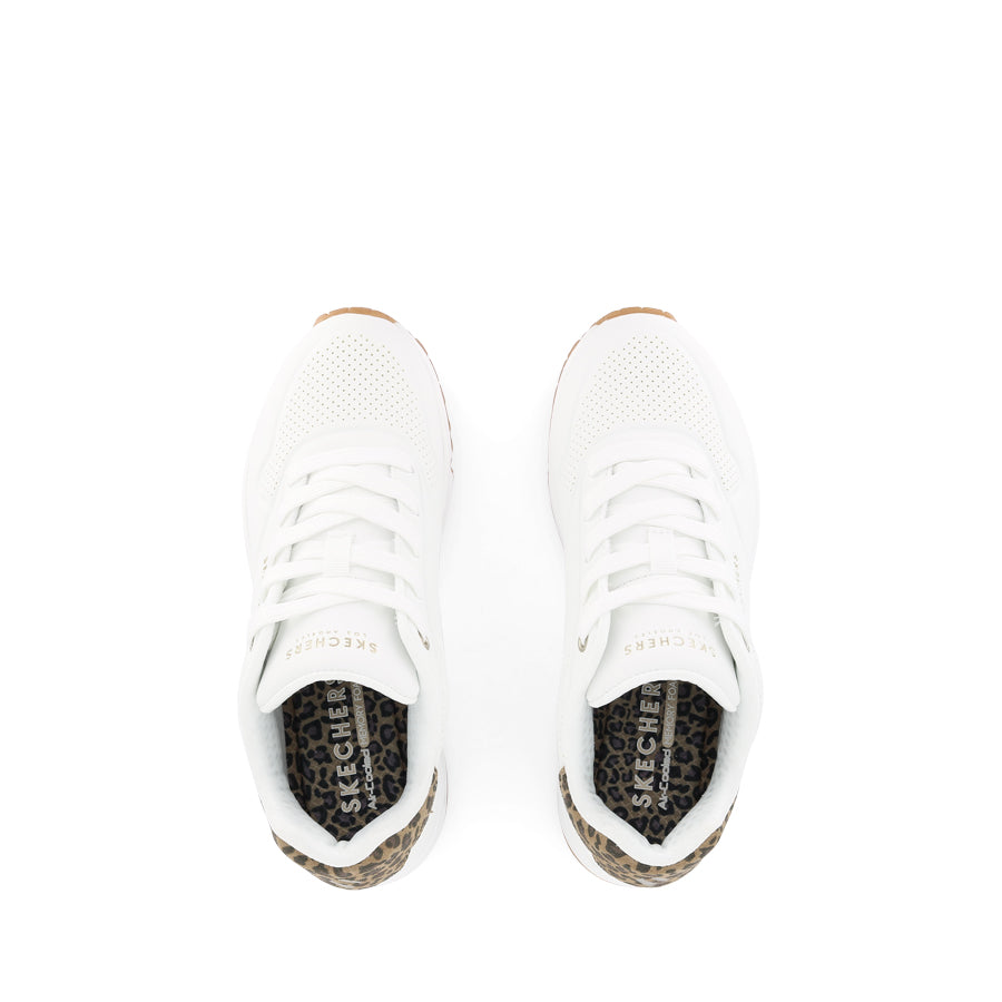 UNO - JUNGLE NITE - WHITE/LEOPARD
