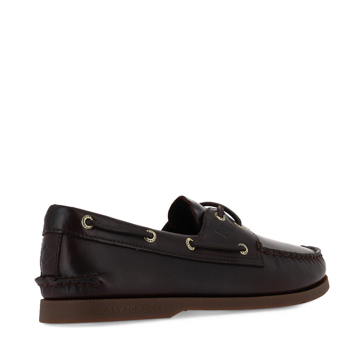 AUTHENTIC ORIGINAL 2-EYE WIDE - AMARETTO LEATHER