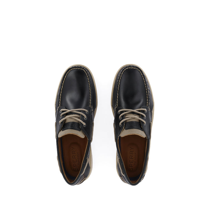 BILLFISH 3-EYE WIDE - NAVY LEATHER