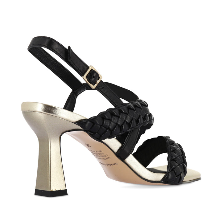 BOSCO - BLACK/GOLD LEATHER