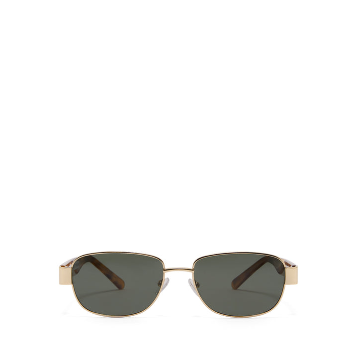 THE ADDISON - GOLD-HAVANA TORT-GREEN