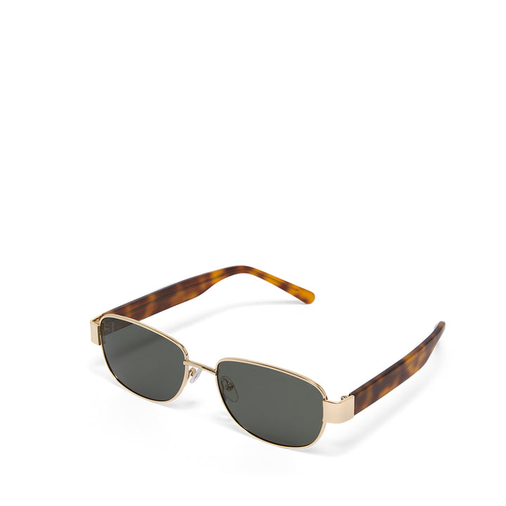 THE ADDISON - GOLD-HAVANA TORT-GREEN