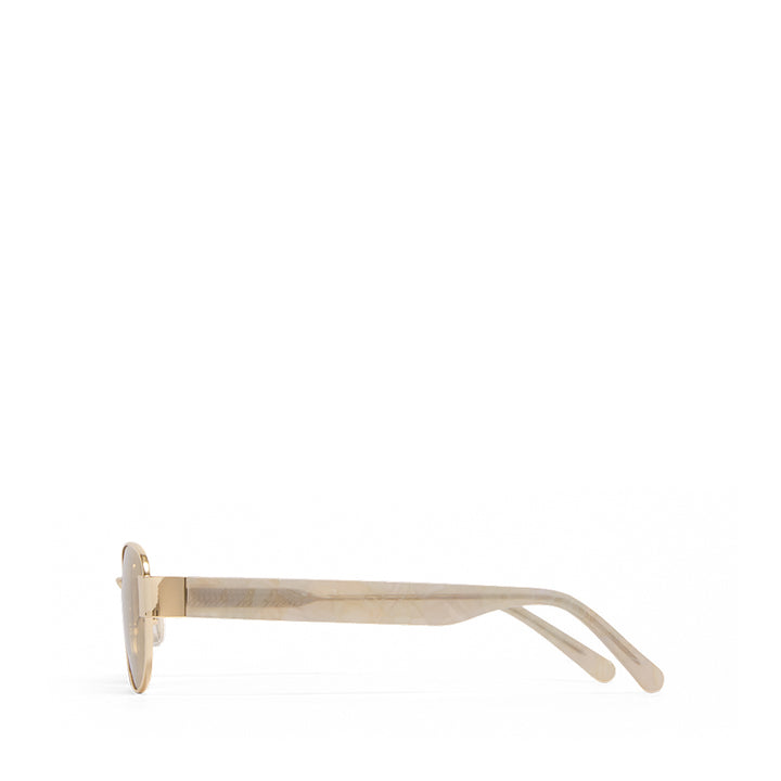 THE ADDISON - GOLD-PEARL TORT-BEIGE