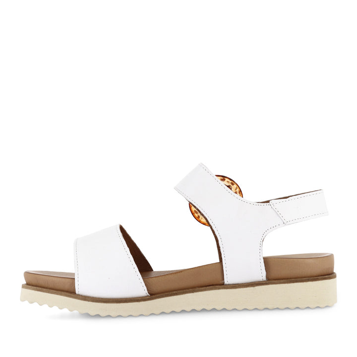 TROVE - WHITE/BEIGE LEATHER