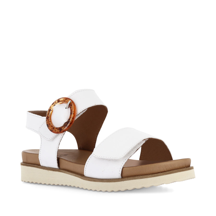 TROVE - WHITE/BEIGE LEATHER