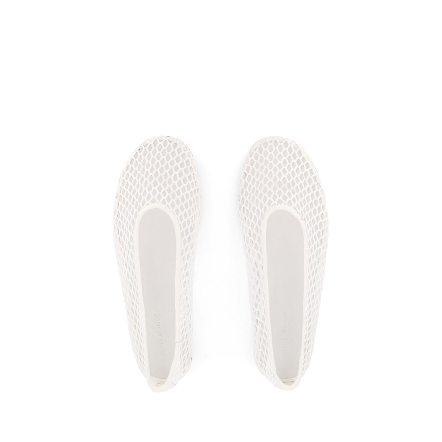 MAZEY - WHITE MESH