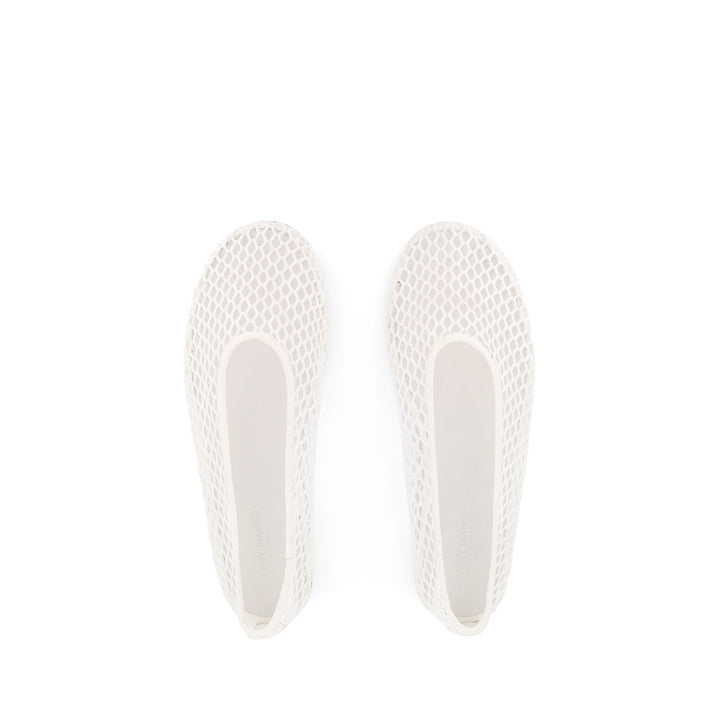 MAZEY - WHITE MESH