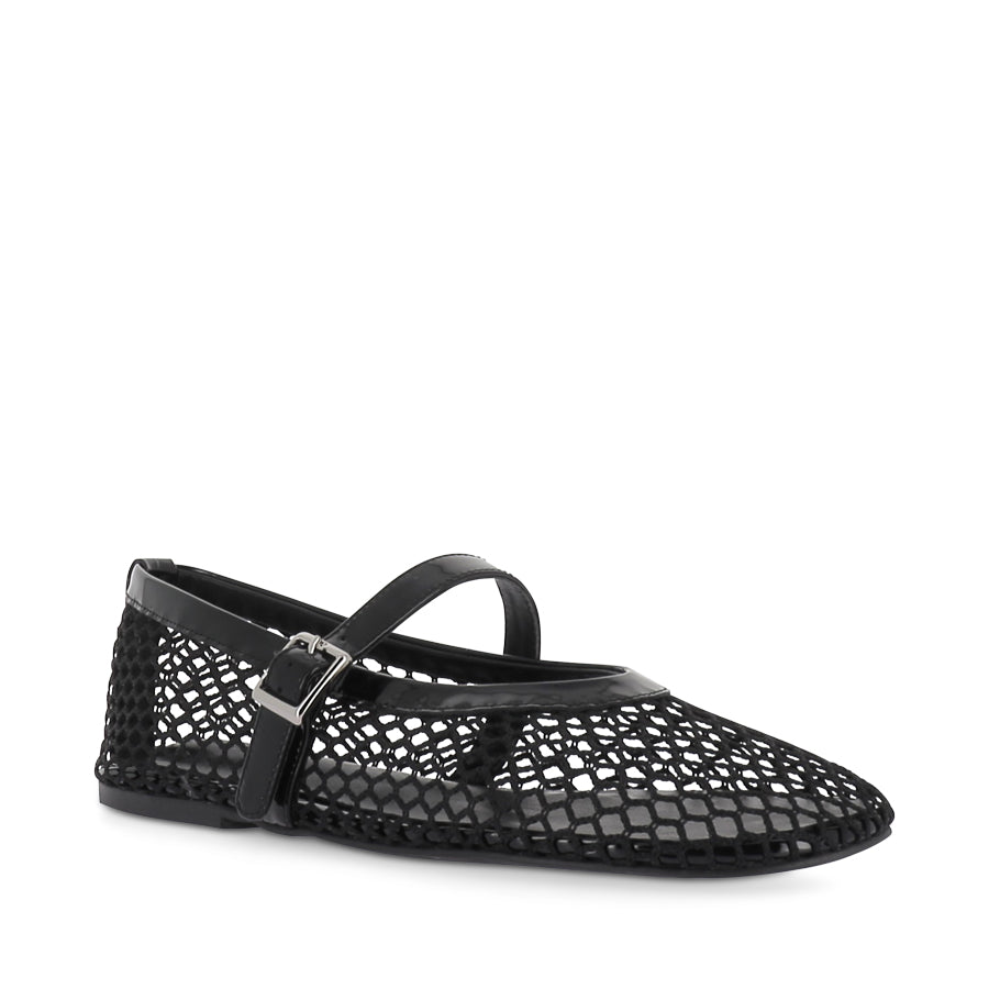 MIA - BLACK MESH/PATENT