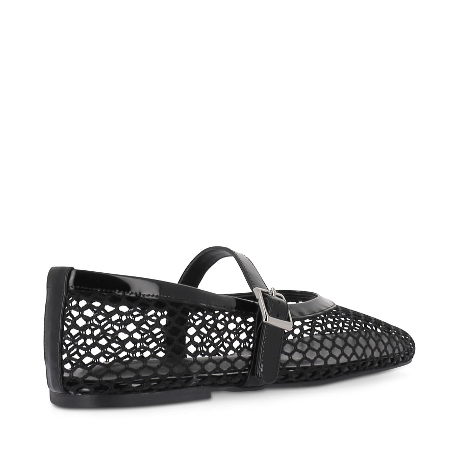 MIA - BLACK MESH/PATENT