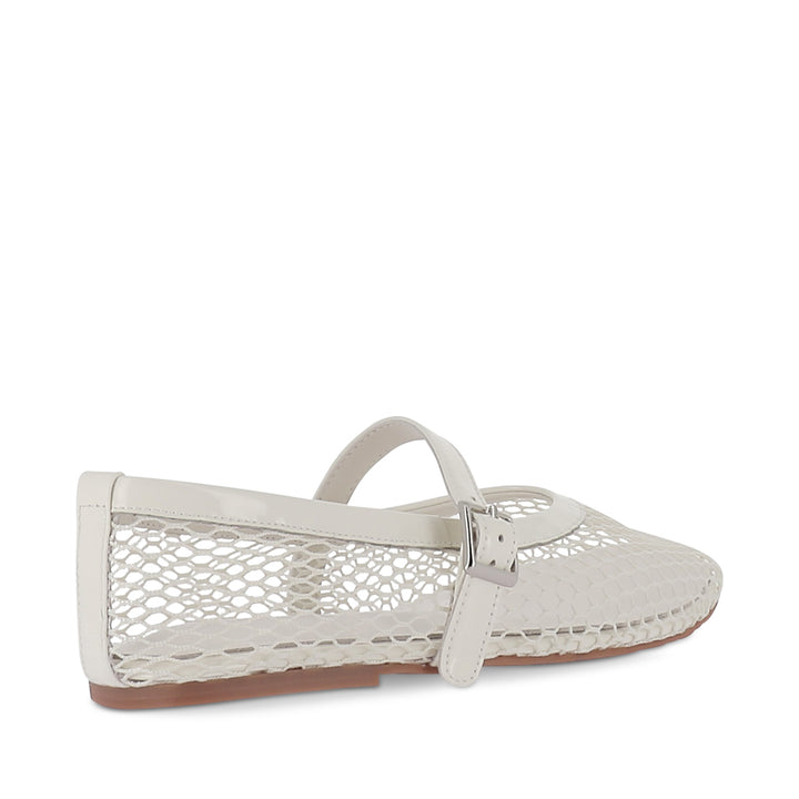 MIA - WHITE MESH PATENT