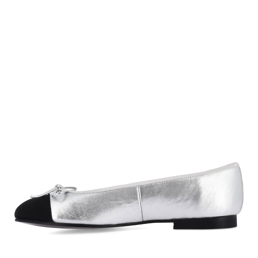 ROBYN - SILVER NAPPA METALLIC