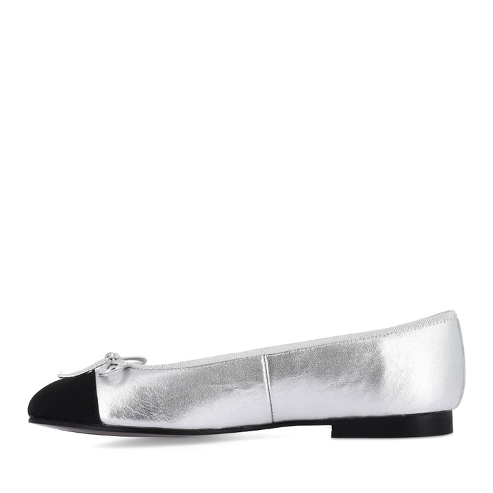 ROBYN - SILVER NAPPA METALLIC