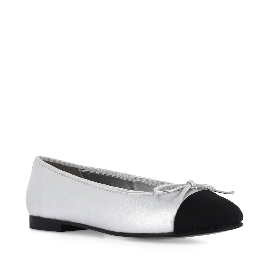 ROBYN - SILVER NAPPA METALLIC