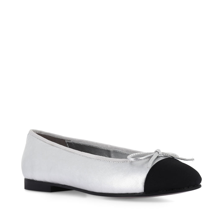 ROBYN - SILVER NAPPA METALLIC