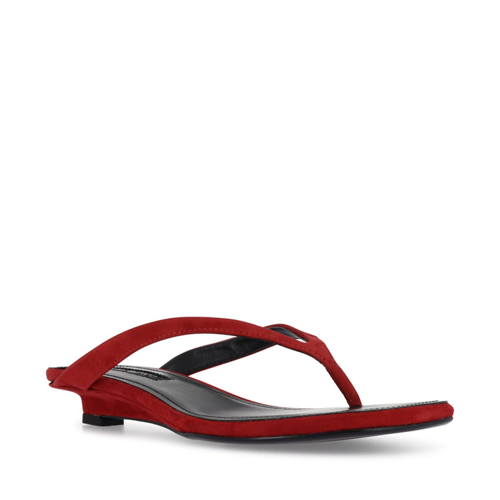 SALLY - RED SUEDE