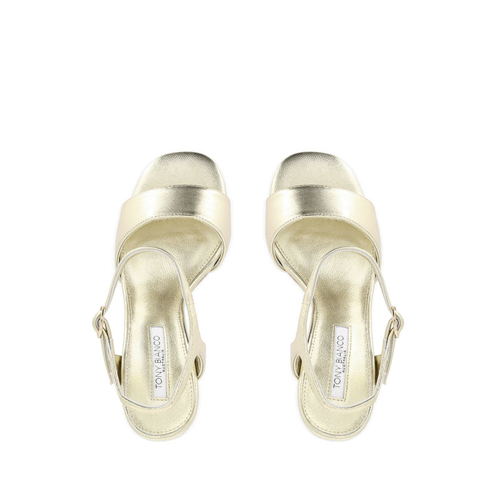 TINA - GOLD NAPPA METALLIC