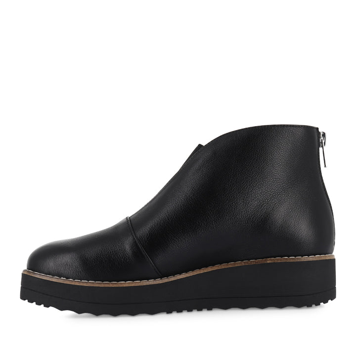 DELLINA - BLACK LEATHER