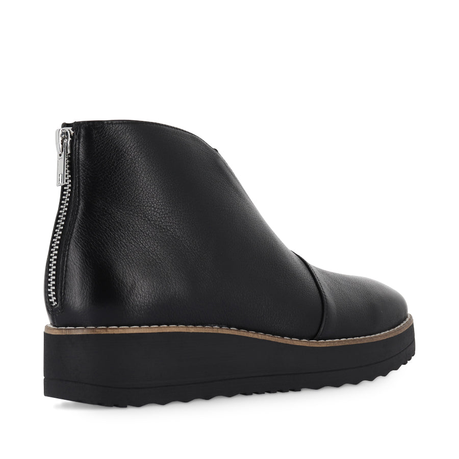DELLINA - BLACK LEATHER