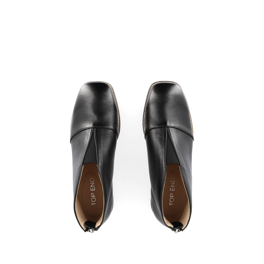 DELLINA - BLACK LEATHER
