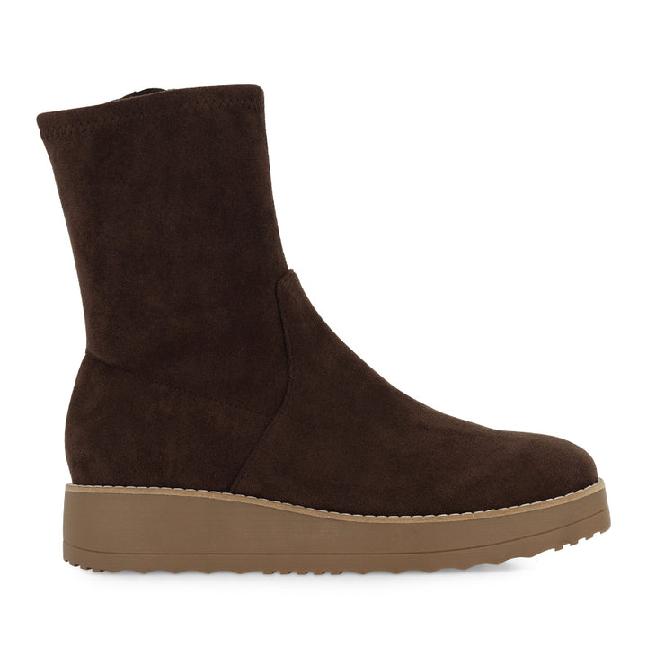 DRINKLE - CHOC STRETCH MICROSUEDE LIGHT CHOC SOLE