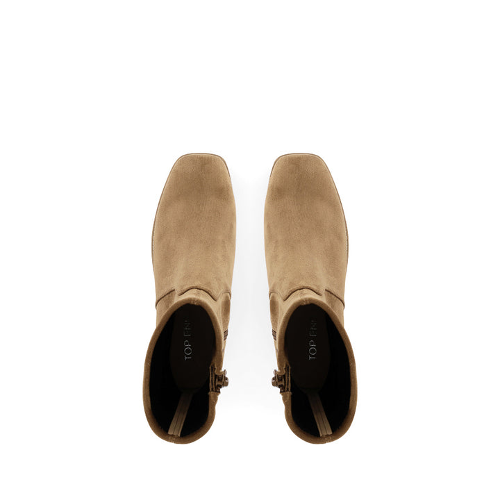 DRINKLE - LIGHT CHOC STRETCH MICROSUEDE LIGHT CHOC SOLE