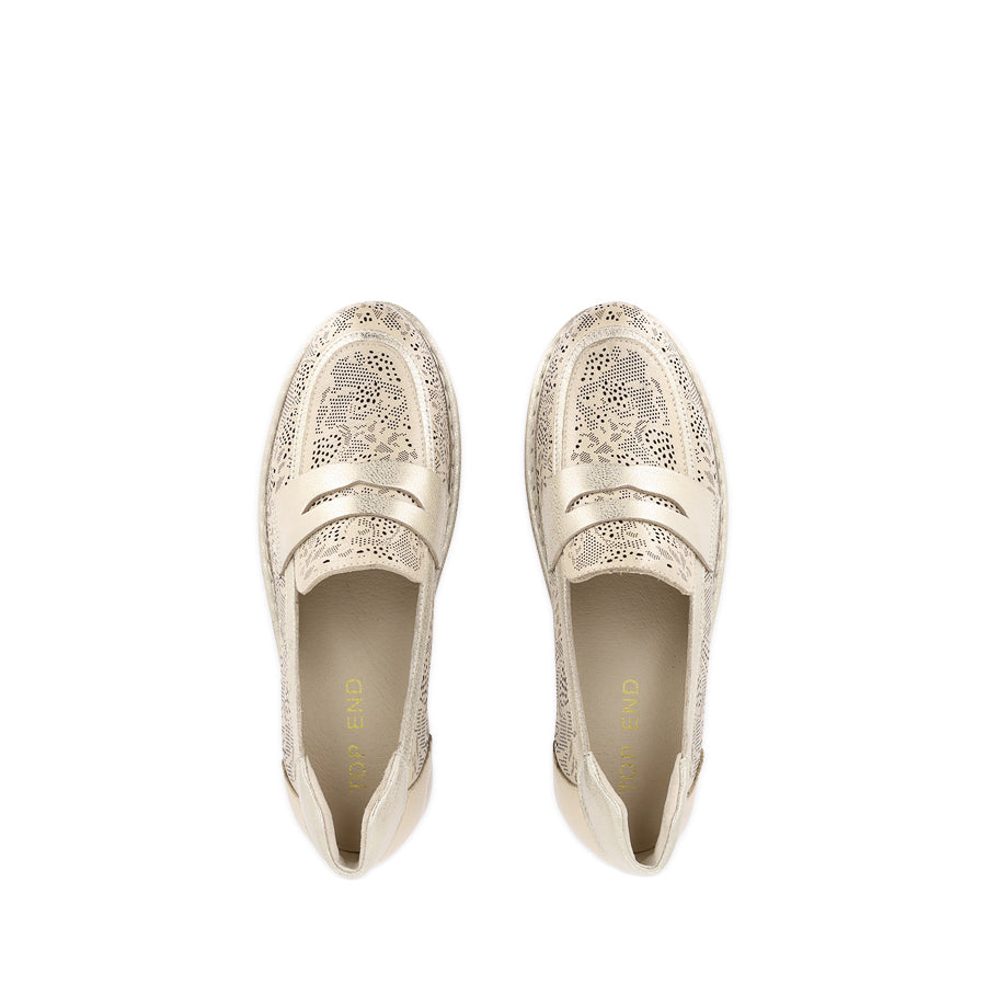 ELIPPY - BEIGE BEIGE GOLD WASH LEATHER
