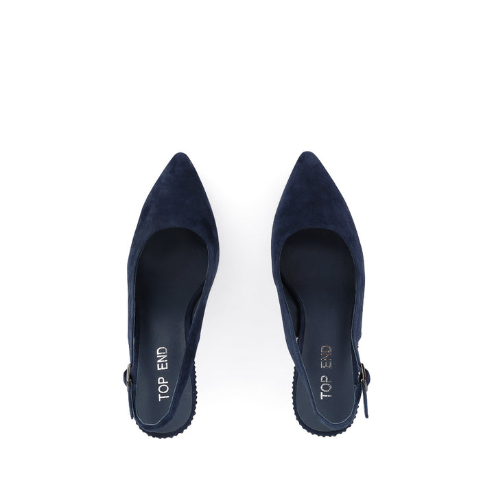 LINDSIE - NAVY SUEDE JEWELS