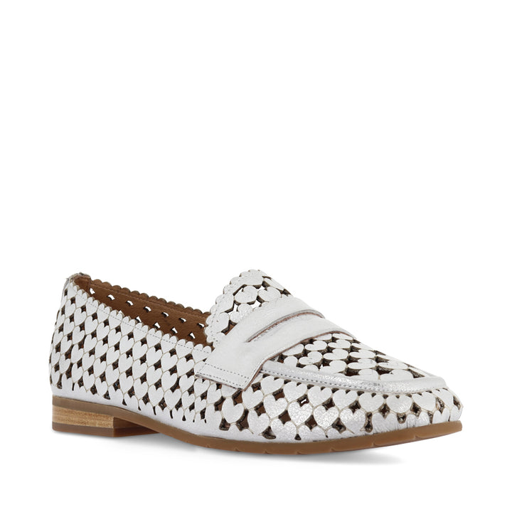 MAVI - WHITE/SILVER WASH LEATHER