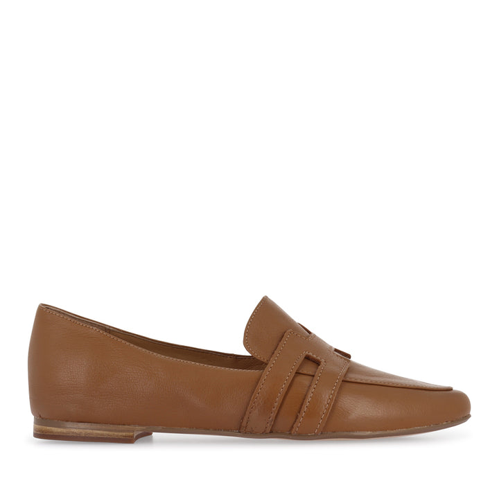 SALTI - DARK TAN LEATHER