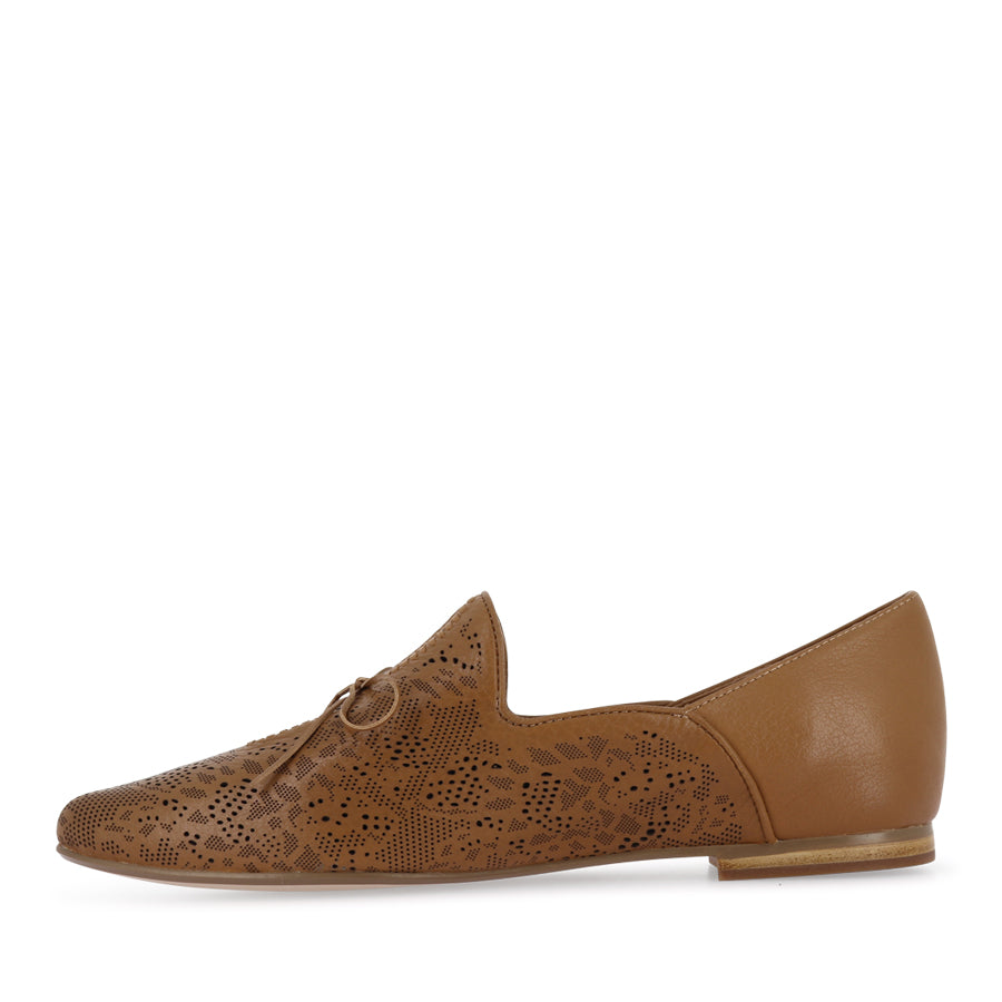 SIMMONA - DARK TAN LEATHER