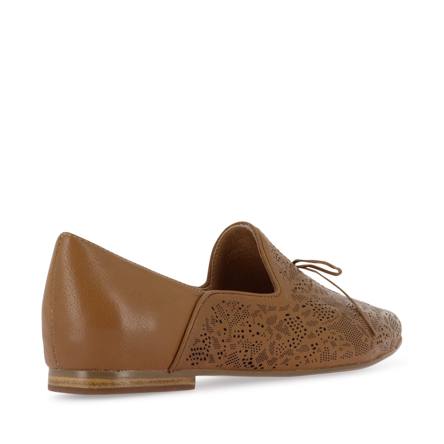 SIMMONA - DARK TAN LEATHER