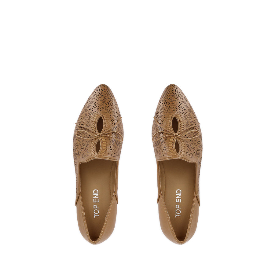 SIMMONA - DARK TAN LEATHER