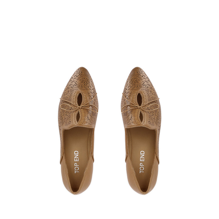 SIMMONA - DARK TAN LEATHER