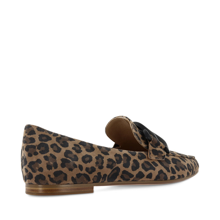 SOCOROS - CAMEL LEOPARD SUEDE