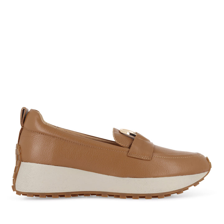 ZINKER - DARK TAN LEATHER