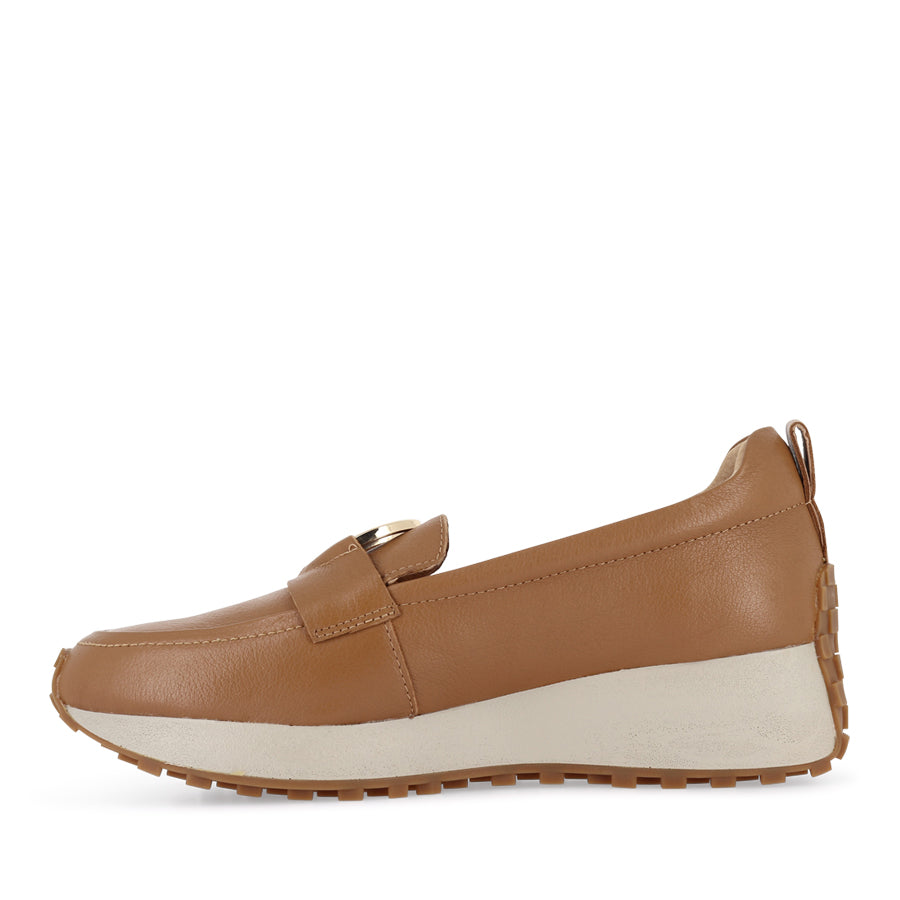 ZINKER - DARK TAN LEATHER